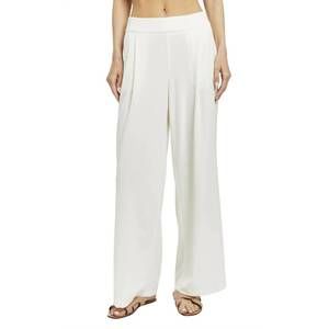 NEW DREW eva wide leg pants in ivory